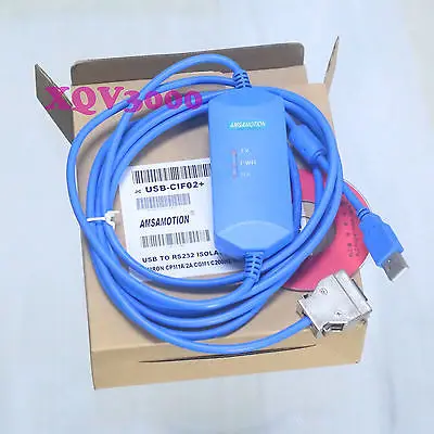 DHL/EMS 5 наборов* кабель для программирования для USB-CIF02 для OM-RON CPM1/1A/2A/CQM1/C200HE/комплект электронных компонентов HX PLC Win10/8/7/Vista-g2