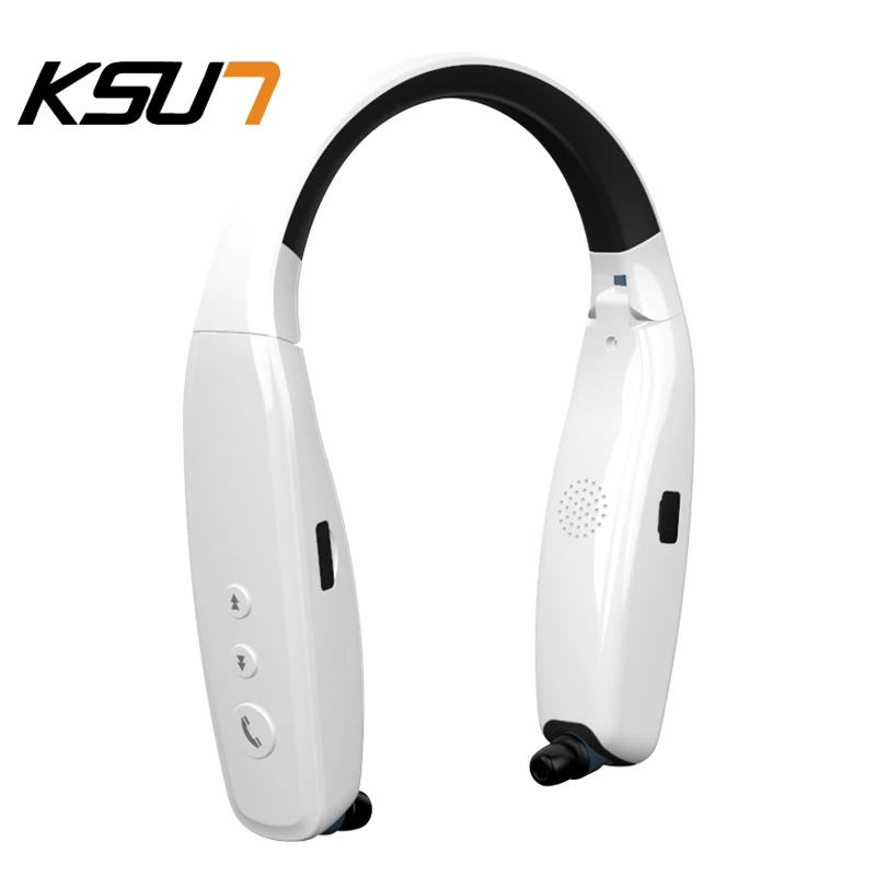 KSUN KSX-BT66 Bluetooth гарнитура беспроводной Спорт Бег Уши висячие шеи Android Apple универсальная рация Национальный