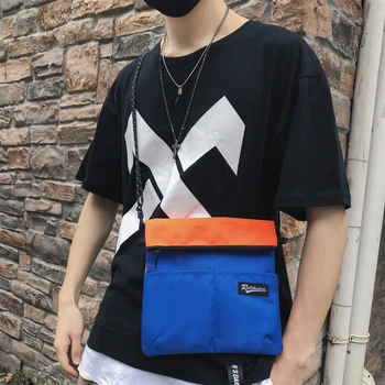

Messenger bag men's tide bag Joker street trend Japanese sports shoulder bag women's small bag casual tide card