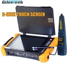 X9ADHS DHL/EMS гироборд с колесами 8 дюймов сенсорный экран тестер систем Скрытого видеонаблюдения с дисплеем 4K H.265 AHD TVI CVI SDI камера тестер Определитель местоположения кабеля