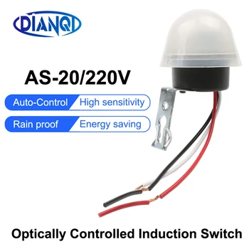 

New arrival Photo Electric Light Control AS-20 WARTER PROOF automatic light sensor switch street light Auto