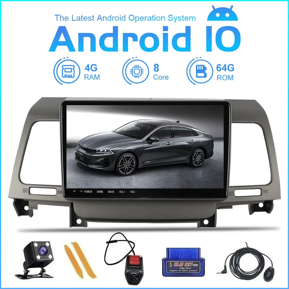 

Zltoopai 9" 3G/4G Android 10 For Kia Opirus 2007-2008 Car Multimedia Player GPS Navigation Head Unit Stereo