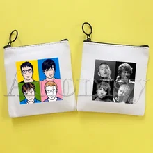 Blur Cute Mini Coin Purse Canvas Student Wallet Coin Case Zipper Hand Female Key Case