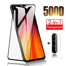 2in1 Protective Glass For Xiaomi Redmi Note 8T Full Cover Tempered Glass on Xiomi Redmi Note 8 t Note 8t Camera Screen Protector