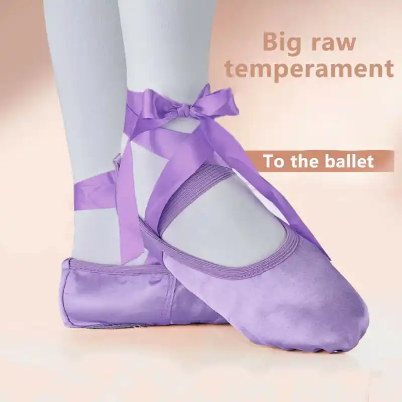 purple ballet shoes for toddlers