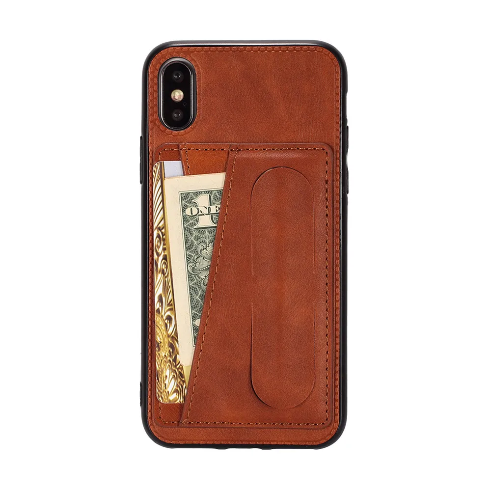

KISSCASE Orginal Design Leather Case For iPhone 7 8 Plus 7 Plus XS Max XR XS X 6 Business Leather Cover Capinhas Fundas Capa