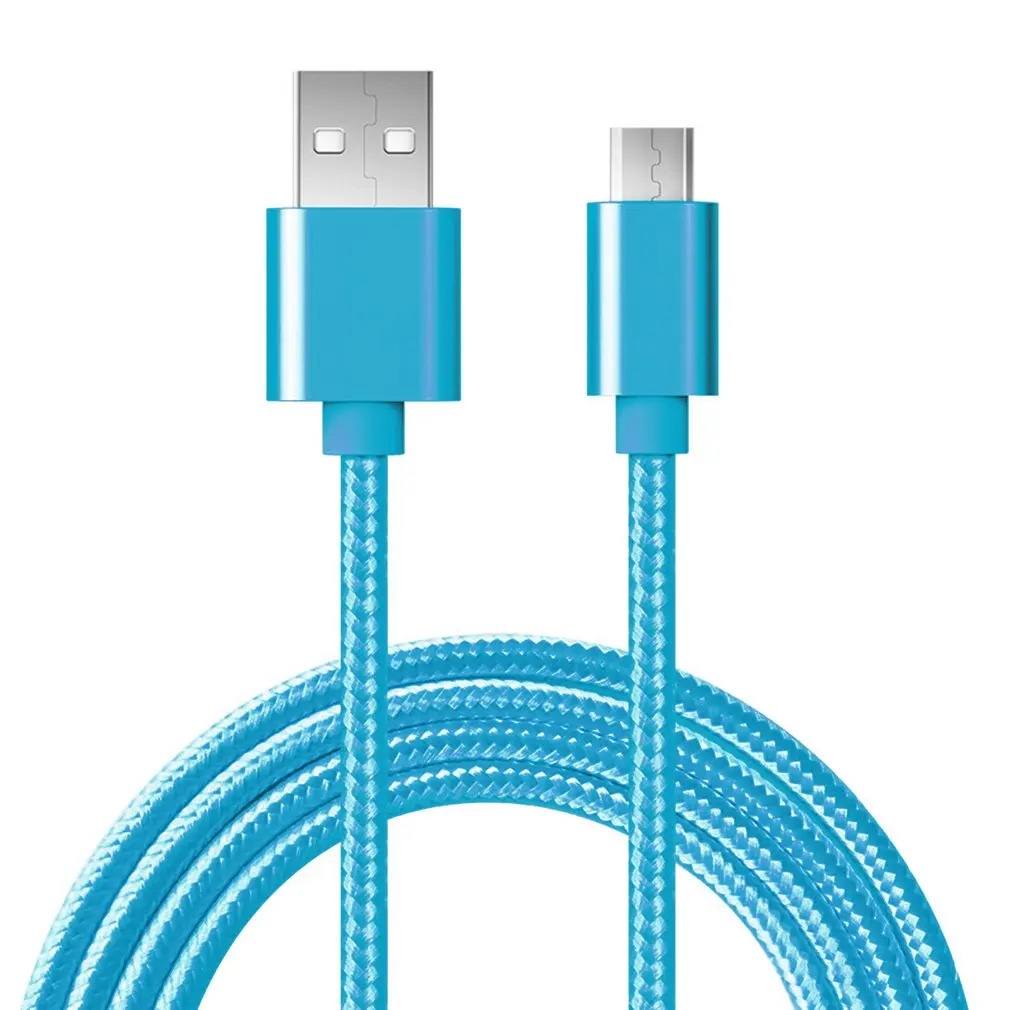 3 м антивозрастной USB кабель для передачи данных телефона Micro нейлоновый плетеный