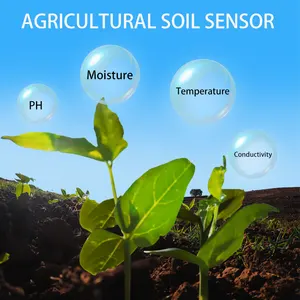 Image 1 - LoRa wireless soil moisture ph sensor 433/868/915mhz temperature humidity ph electrical conductivity 4 in 1 sensor data logger