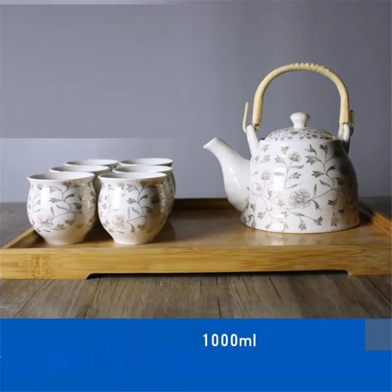 MODEL W Gongfu Чайник для кухни для путешествий с заваркой Свадебный потертый шик чайный горшок китайский Китай украшения дома аксессуары чайный набор посуды - Цвет: MODEL W