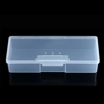 

Case Storage box Utensils 19*7.5*3.8cm 2PCS Clear Plastic Jewelry Craft Beads