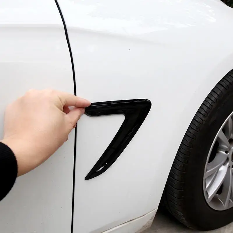  Auto Body Rear Panels Automobile Modified Chromium Car Styling Modification Decoration Covers 13 14