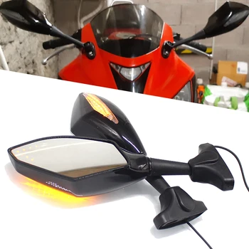

Motorcycle Rearview Mirror with turning light For SUZUKI GSXR600 GSXR750 GSXR1000 HAYABUSA GSXR1300 GSXR250