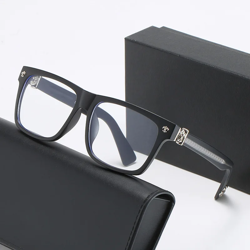 Unisex TR90 Rectangle Full Rim Optical Eyewear Frame Men Computer Anti Blue Ray Prescription Myopia Glasses Women Oculos De Sol