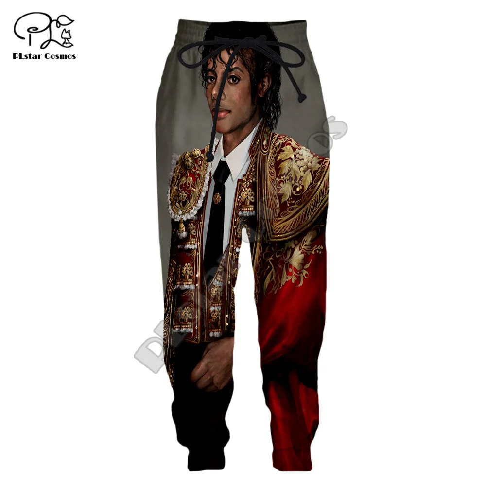 PLstar Cosmos Pop King Singer Musician Michael Jackson Streetwear Sweatpants 3DPrint  Men/Women Joggers Pants Funny Trousers A1
