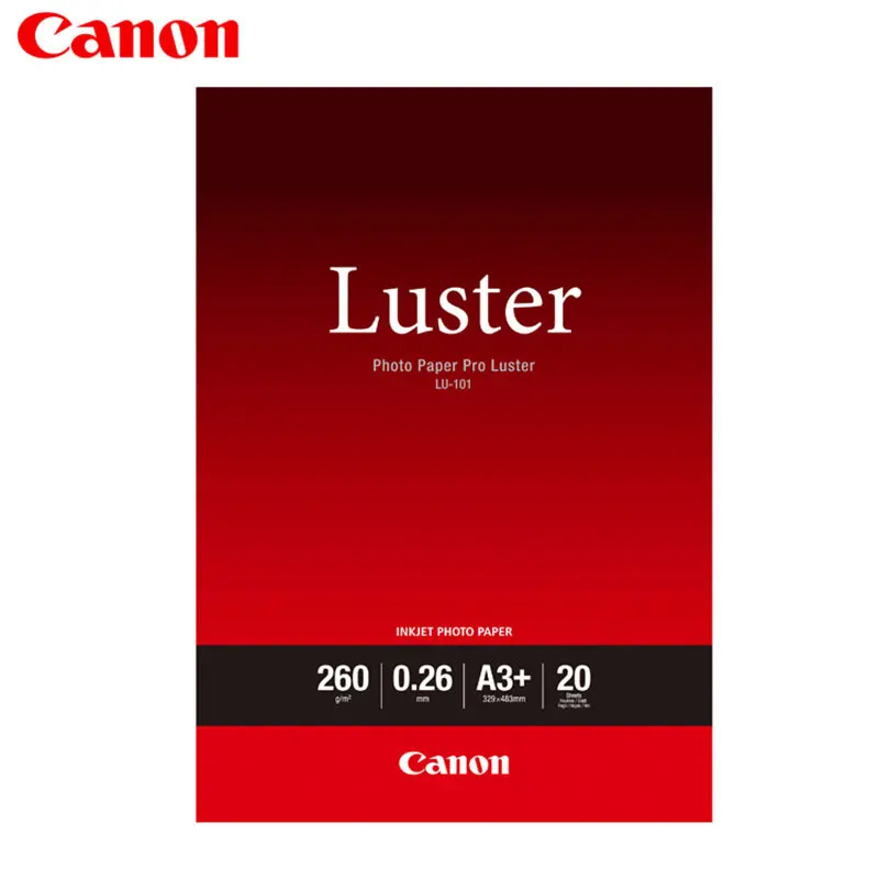 Оригинальная замшевая фотобумага Canon LU101 A4 A3 + PRO100 ts8080 для принтера 20
