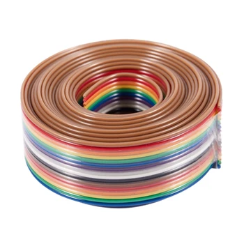 

2M 1.27mm Pitch 16 Pin Flat IDC Ribbon Extension Cable Wire