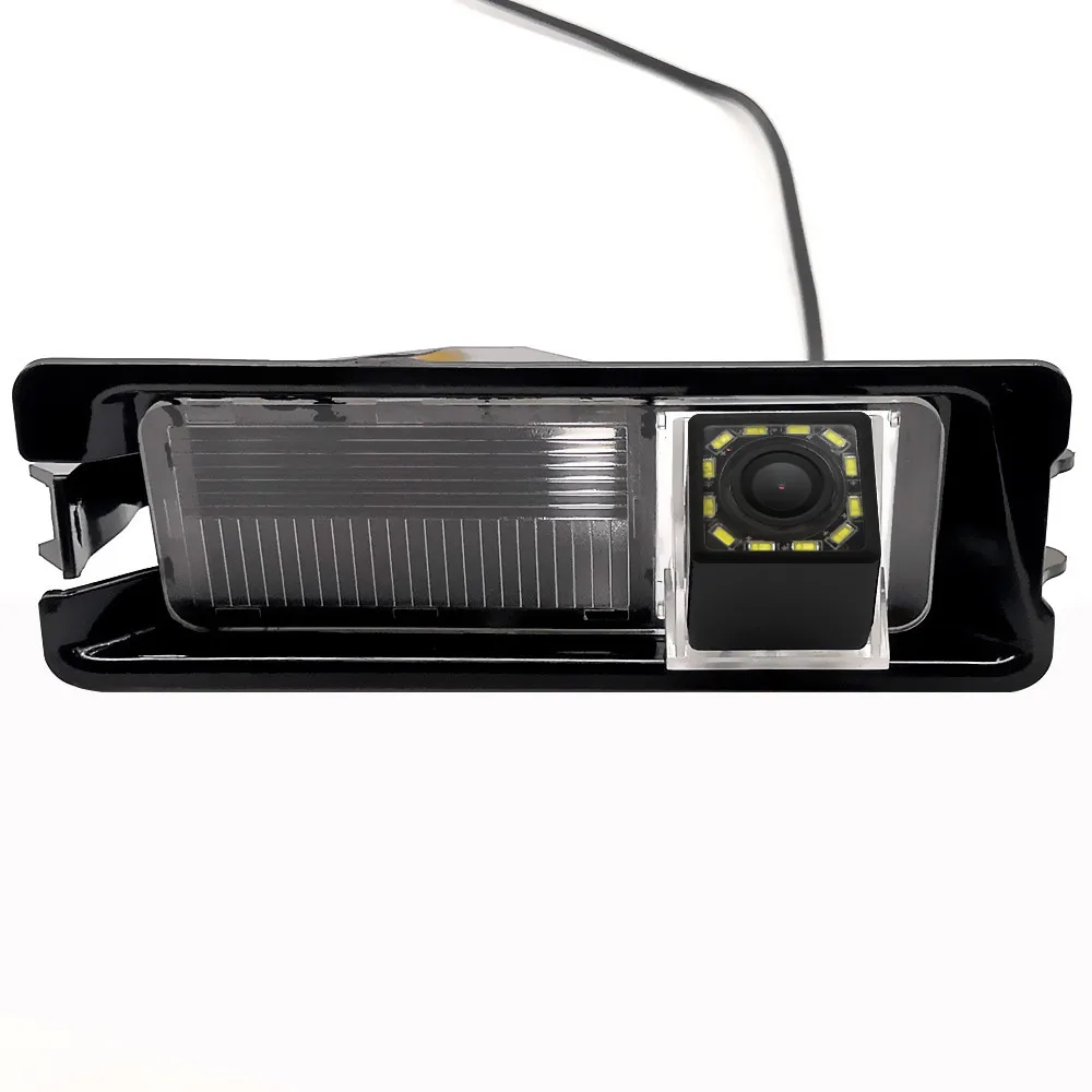 AHD Fisheye 12LED  ˵ ڵ ĸ麸 ֻ Micra March/Renault Logan Sandero Stepway   ī޶