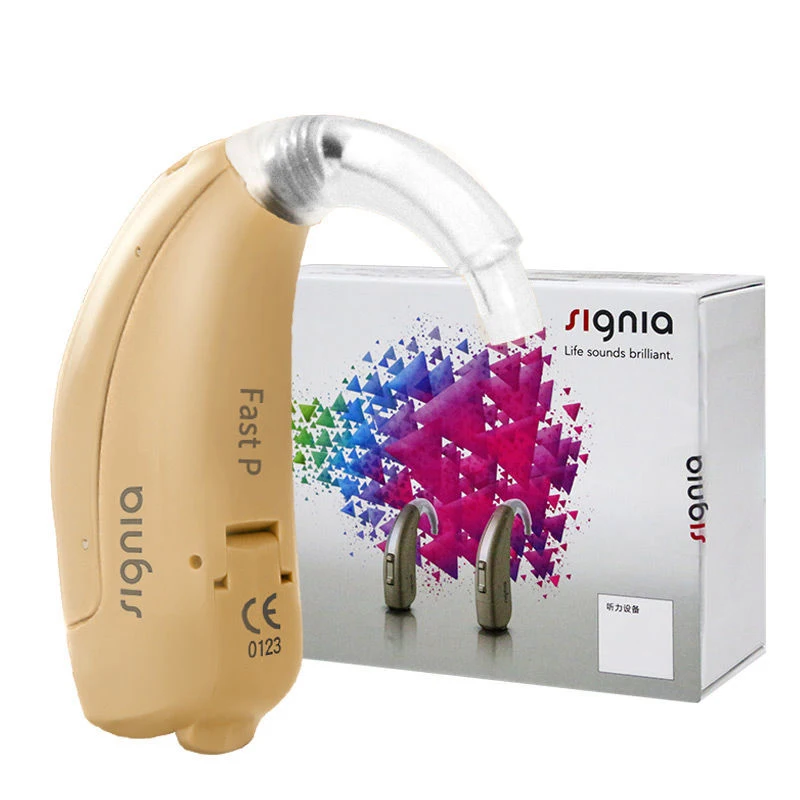 Siemens Hearing Aid Fast P Digital Wireless BTE Sound Amplifiers Ear Aids for the Elderly w Rechargeable BatterIes a13 Set | Красота и