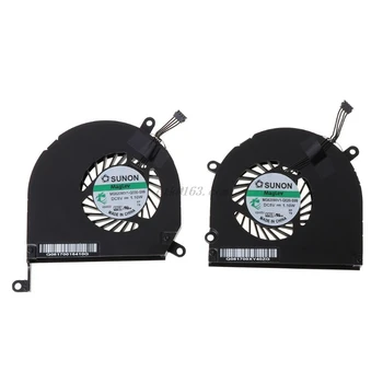 

1Pair A1286 Fan for Macbook Pro 15" A1286 Left and Right Side CPU GPU Cooling Fan 2009 2010 2011 Cooler Heatsink