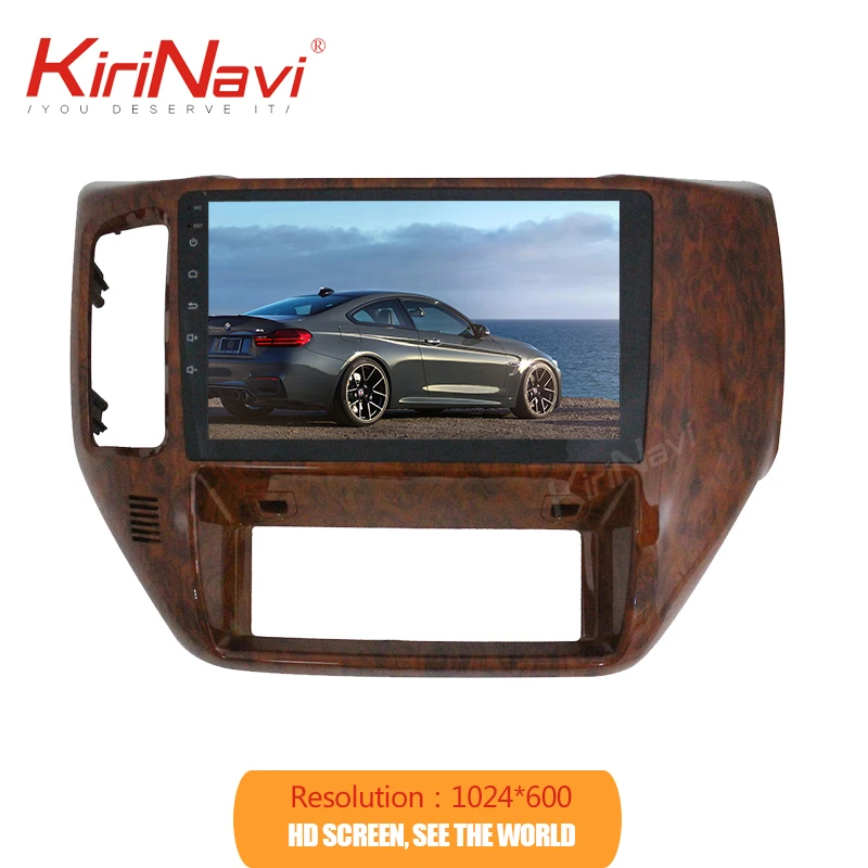 Perfect Kirinavi Android 9.0 4+64GB 8 core 9" autoradio car multimedia for Nissan Patrol Safari / Supper Safari gps automotivo head unit 4