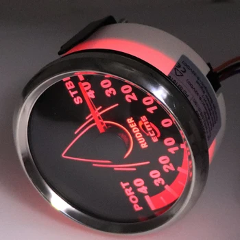 

85mm Rudder Angle Gauges Modification 0-190ohm Waterproof Marine Boat Instrument for Boat Yacht Marine Accessories