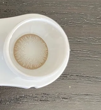 

1 Pair (2PCS) JM Gray Color Contact Lenses for Eye Cosmetic Beautiful Pupil Case Free HEMA