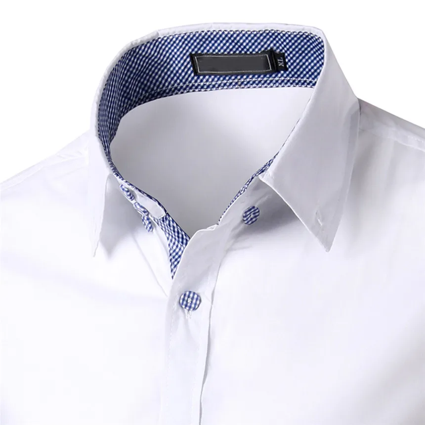 KLV, мужская рубашка, новая, для отдыха, на пуговицах, с длинным рукавом, модная, чистый, с длинным рукавом, топ, для отдыха, рубашки, для развития морали, рубашка