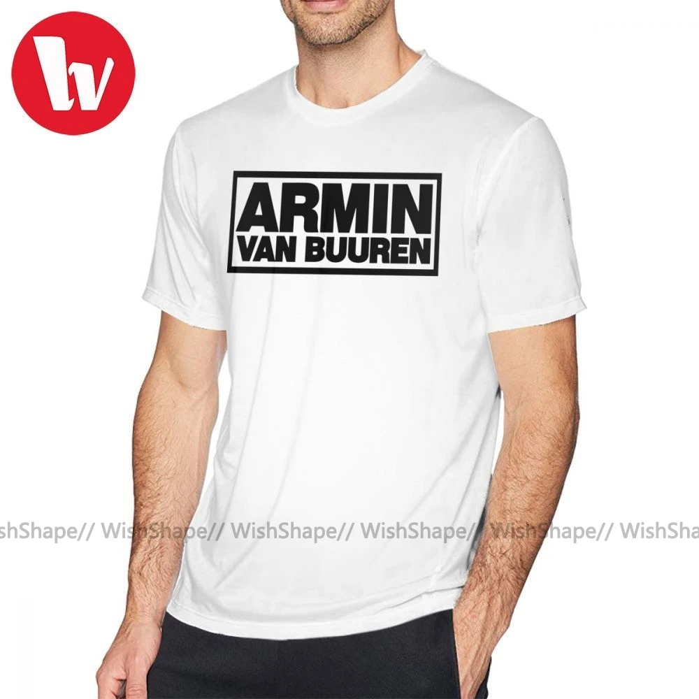 Deadmau5 футболка Armin Van Buuren Футболка мужская оверсайз с принтом и коротким рукавом