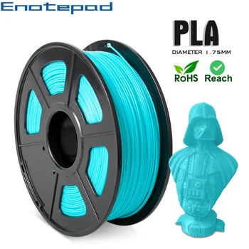 

Enotepad 1.75mm PLA And PLA+ Filament 3D Printing Filament Low Odor Dimensional Accuracy +/- 0.02 Mm 2.2 LBS (1KG) Spool