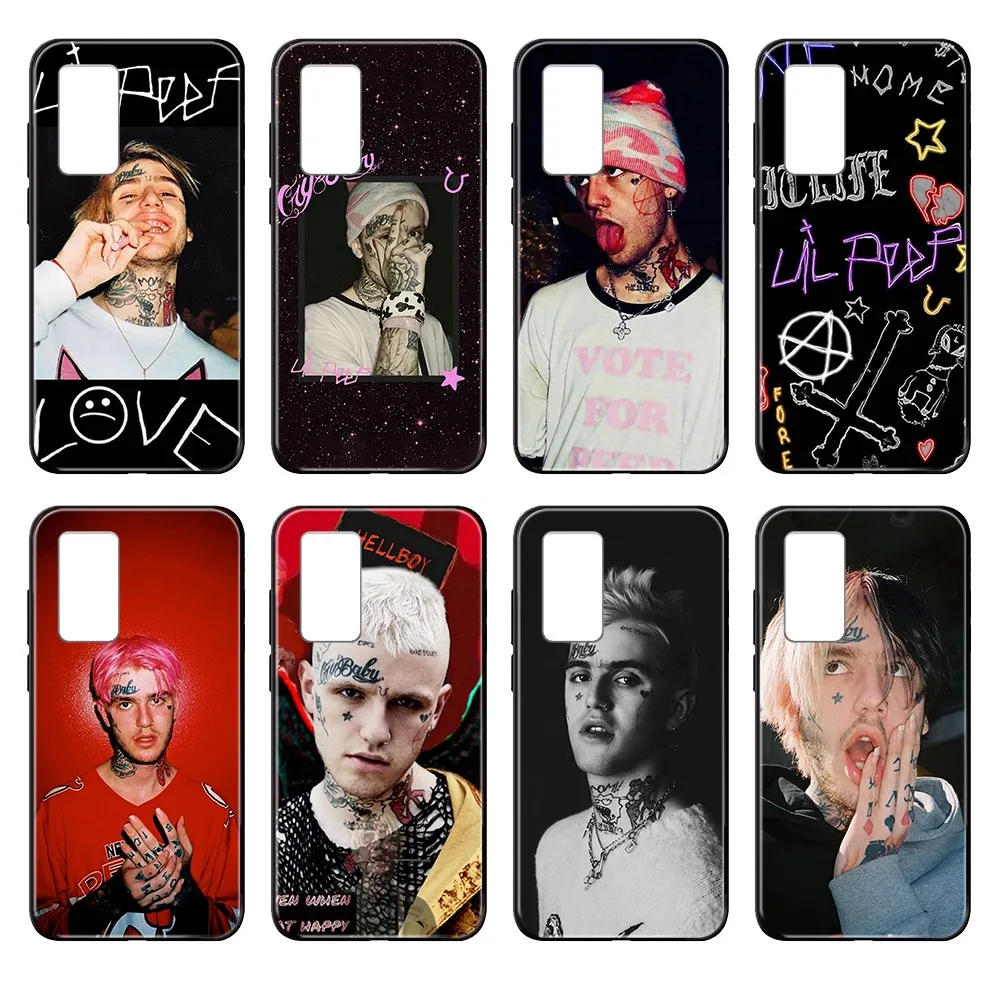 Чехол для сотового телефона LIL PEEP pretty черный чехол Huawei nova P Y 2 3 6 7 8 9 10 20 30 I Smart Plus Z Lite