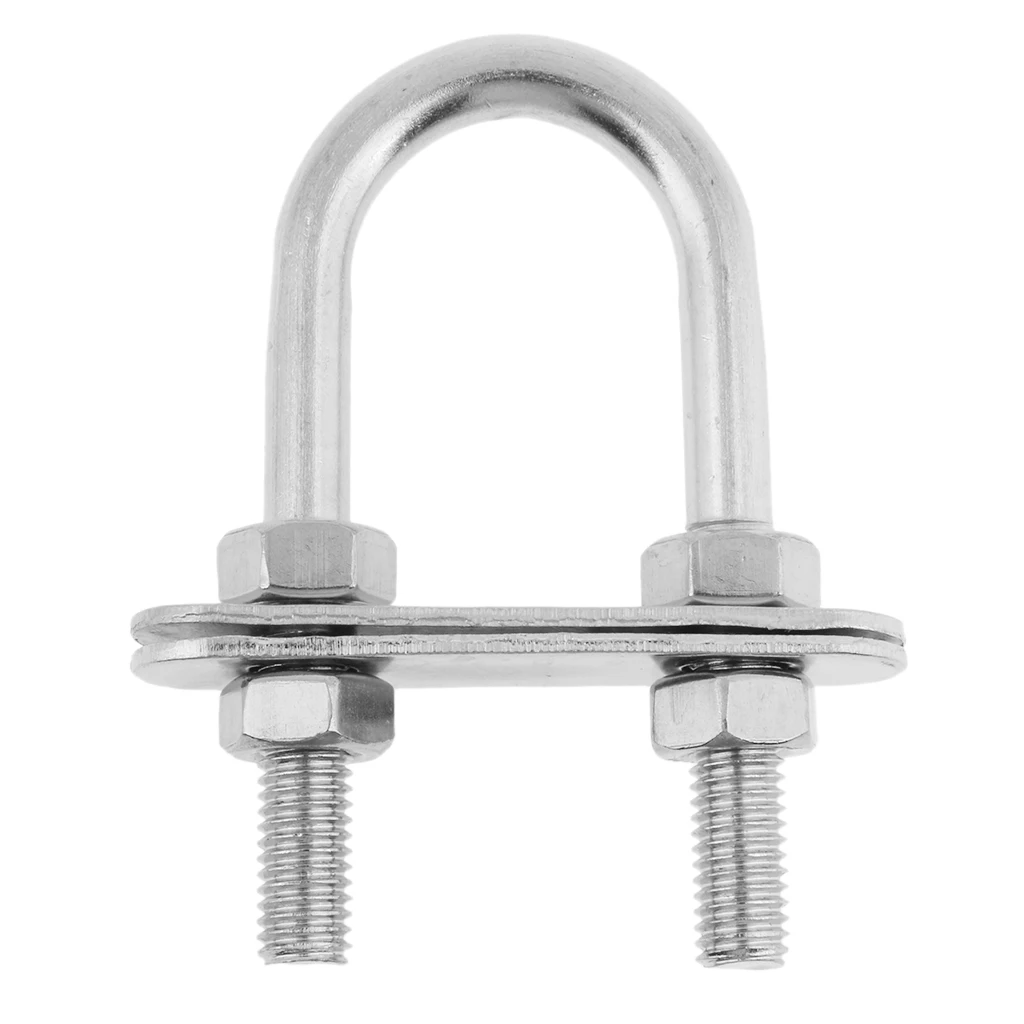 Marine-Grade 316 Stainless Steel U Bolt 7*80mm Fits Boat Marine Marine-Grade 316 Stainless Steel U Bolt 7*80mm Fits Boat Marine