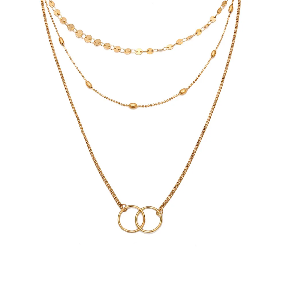 LISMLISM, Классическая Звезда, персонализированное ожерелье, цепочка для женщин, лунные ожерелья, ювелирное изделие, серебряный цвет, для девушек, нержавеющая сталь, Kpop Collares - Окраска металла: 2.38