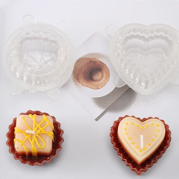 

DIY candle molds small size dessert shape candle moulds kaarsen mallen manual cute candle form soap mold lz40