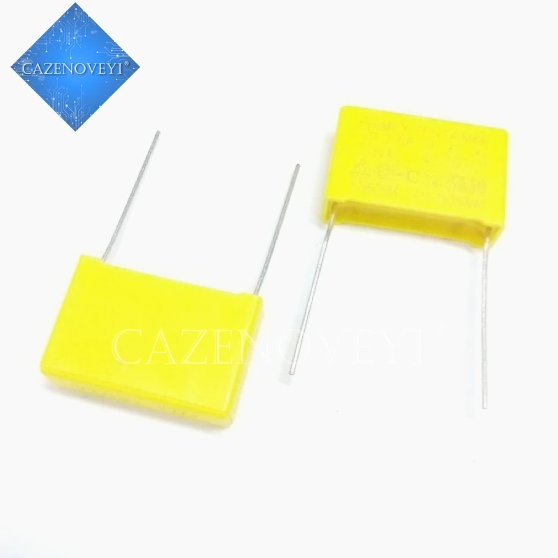 10 шт./лот 220nF конденсатор X2 275VAC 220NF шаг 15 мм полипропиленовый пленочный мкФ |