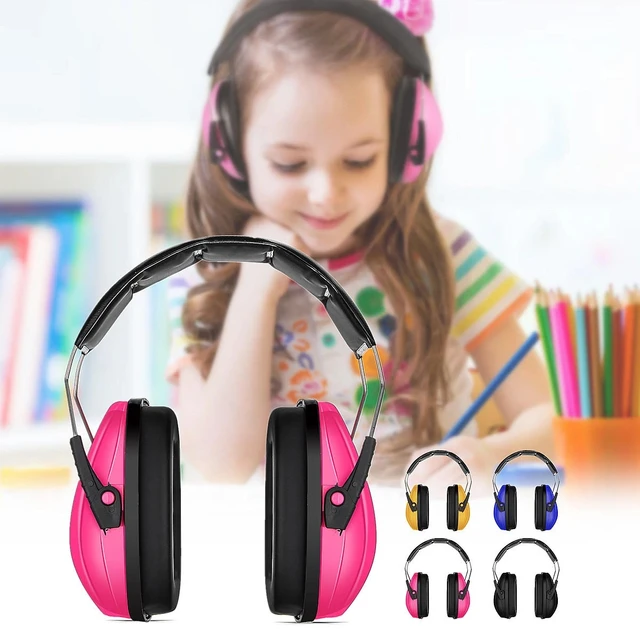 Orejeras de protección auditiva de alta calidad para niños, auriculares  insonorizados de reducción de ruido, protectores para niños