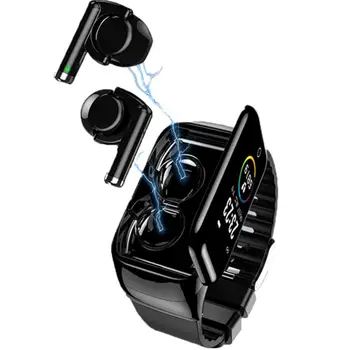 

Newest M7 Smart Watch with Earphone BT5.0 Support Bluetooth Calls Heart Rate Monitor Smartwatch Headphones Men Smart Bracelet
