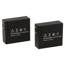 2x900mAh обновленный литий-ионный аккумулятор для SJCAM SJ4000 SJ6000 SJ5000 wifi SJ5000