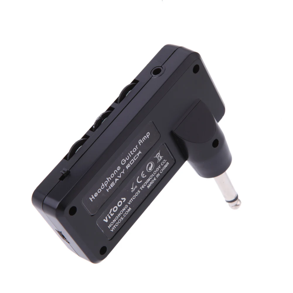 2019 Hot Portable Guitar Amplifier Electric Guitar Mini Headphone Amp Light weight Design Heavy Rock Compact