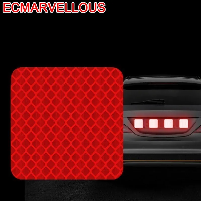 

ECM#3 Car Styling Safety Warning Reflector Collision Body Tail Diamond Moto Auto Exterior Accessories Tape Reflective Stickers