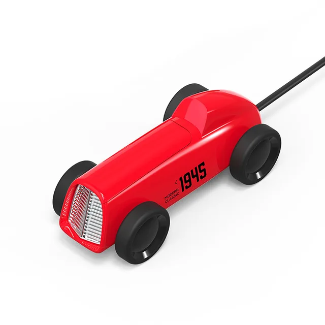 Red Xiaomi Bcase винтажный Автомобильный дизайн USB 2,0 концентратор разветвитель расширитель адаптер 4 порта Hab для телефона/U диск/беспроводная мышь/usb зарядка - Цвет: Red