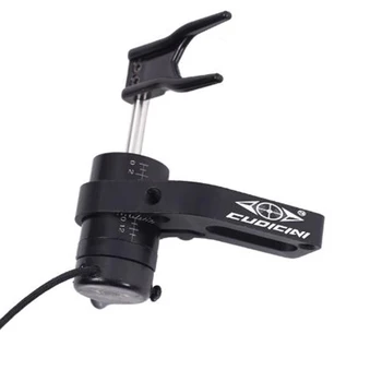 

High Quality CNC Aluminum Alloy Adjustable Compact Arrow Rest Detachable Compound Bow Shock Absorber Archery Accessories