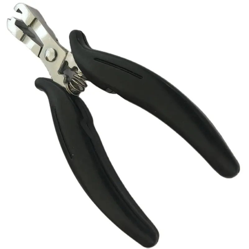 6mm groove Flat type plier clamp hair extension pliers For making flat tip pre-bonded Hair Extension 1PC