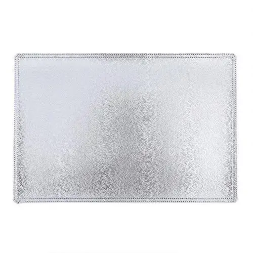 Silver 45x30 см Искусственная кожа столовых изоляции чаши блюдо чашка коврик для обеденного стола - Цвет: Silver