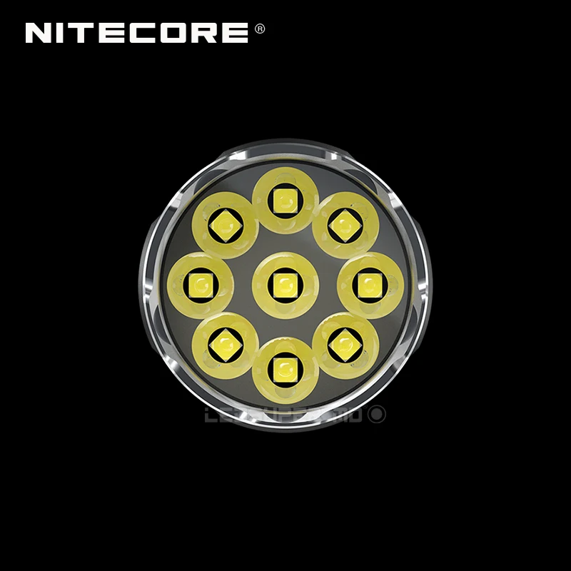 9500 люмен NITECORE TM9K 9 x CREE XP-L HD V6 светодиоды ультра компактный тактический фонарь встроенный 21700 литий-ионный аккумулятор 5000 мАч