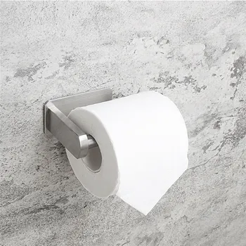 

Wall Mount Toilet Paper Holder Stainless Steel Bathroom Kitchen Roll Paper Rack Tissue Towel Accessories Rack Holders