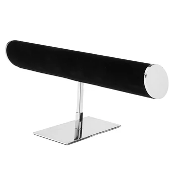 

Elegant T Bar Showcase Stand Watch Display Holder Jewelry T-Bar Rack Shelf