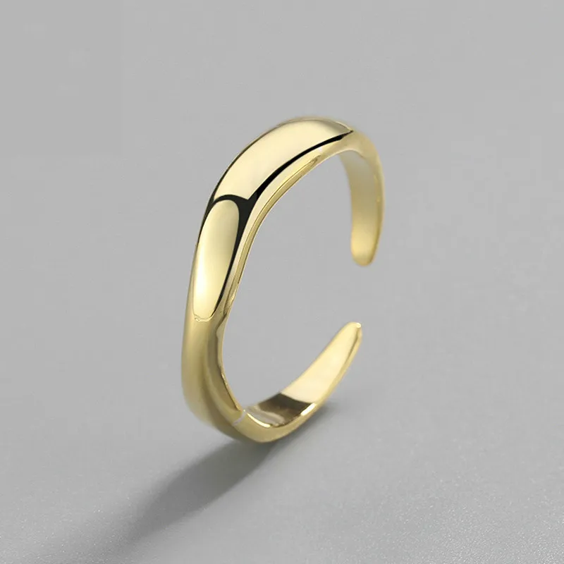 

Minimalist Round Ring 925 Sterling Silver Rings Female Handmade Bague Femme Argent 925 Accesorios Mujer Moda 2020 Jewellery