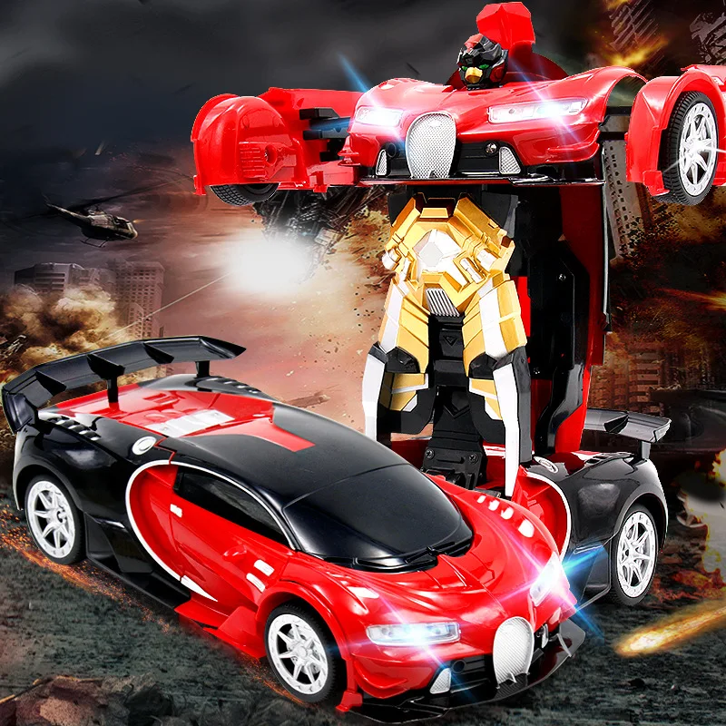

New Style Remote Control Car Gesture Sensing Transformation Car Jingang Toy Children Smart Remote Control Robot Toy Car