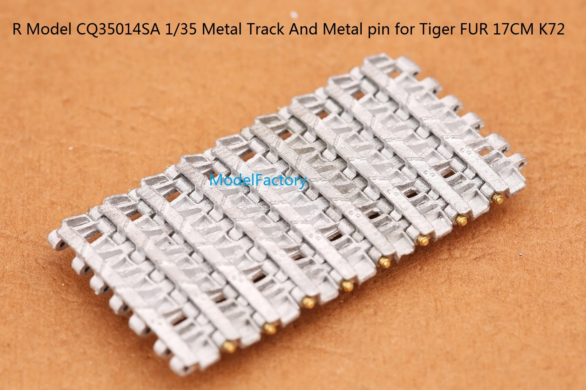 R Model CQ35014SA 1/35 Metal Track And Metal pin for Tiger FUR 