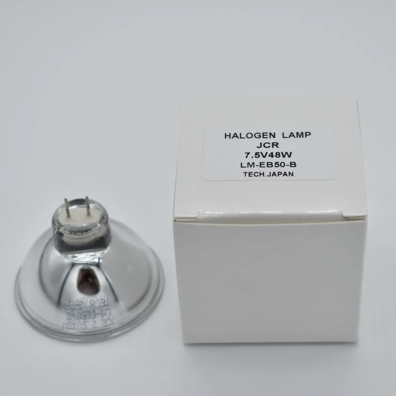 

JCR 7.5V48W halogen cup lamp 7.5V Japan Moritex cold light source lamp cup tungsten bulb LM-EB50-B